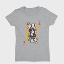 Full Moon Cat, Women's T-Shirt