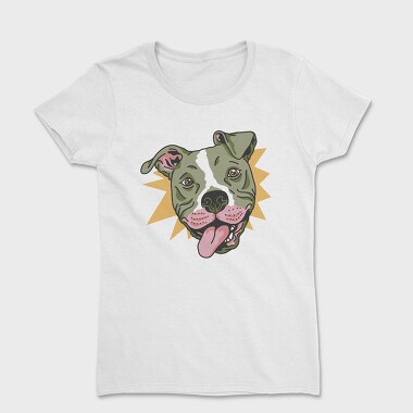 Funny Pitbull, Women's T-Shirt