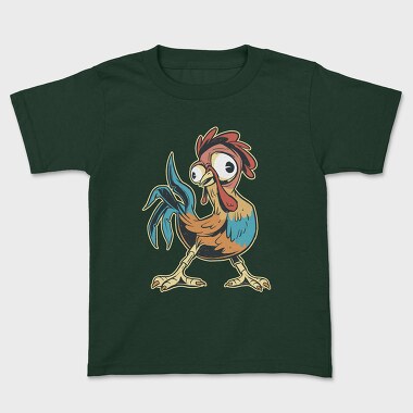 Funny Rooster, Kids' T-Shirt