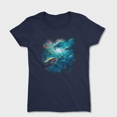 Дамска Тениска, Galaxy of Sharks