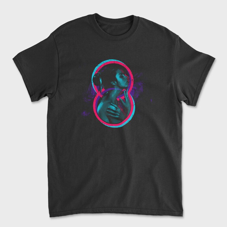 Girl Colorful, Unisex Men's T-Shirt