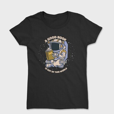 Good Book Astronaut, Women's T-Shirt