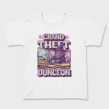 Grand Theft Dungeon, Kids' T-Shirt