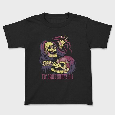 Grave Awaits, Kids' T-Shirt