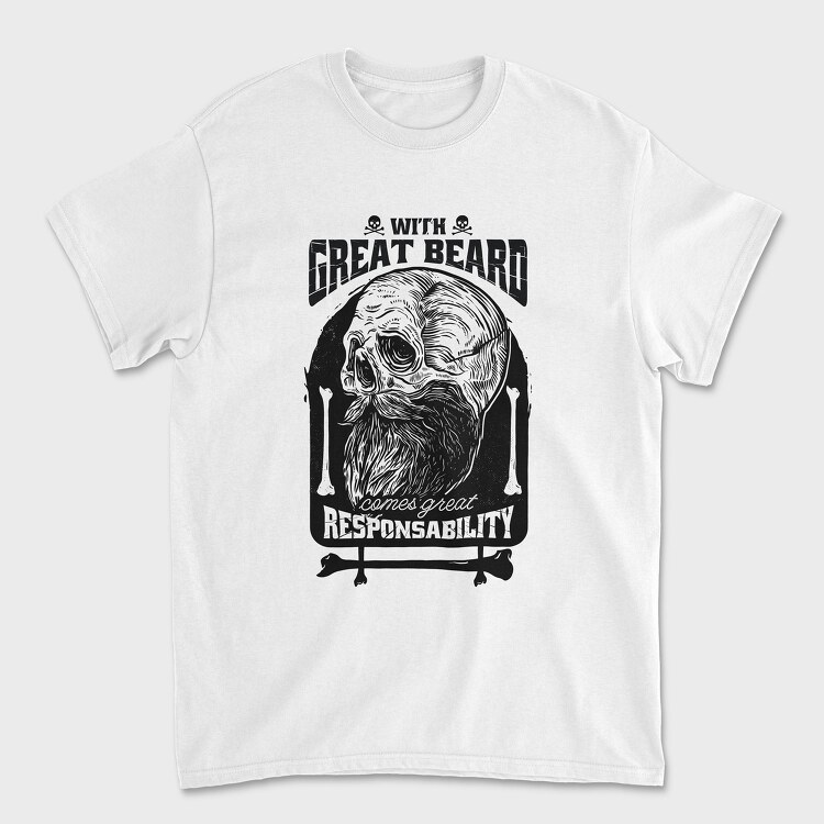 Great Beard, Unisex Men's T-Shirt