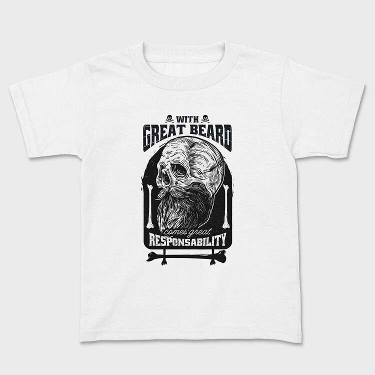 Great Beard, Kids' T-Shirt