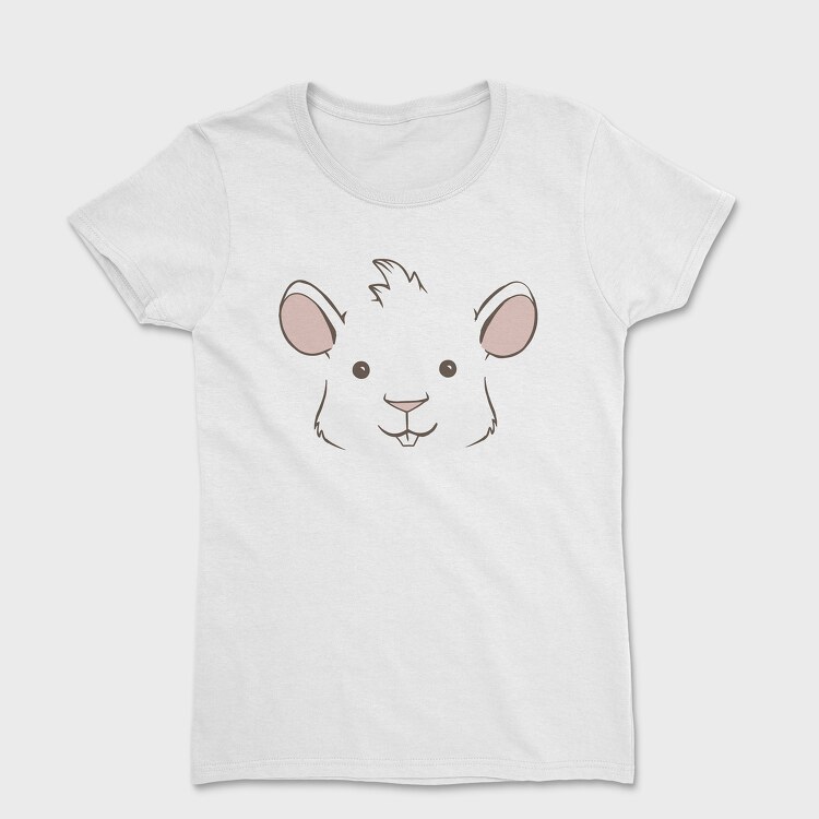 Guinea Pig Face, Women's T-Shirt