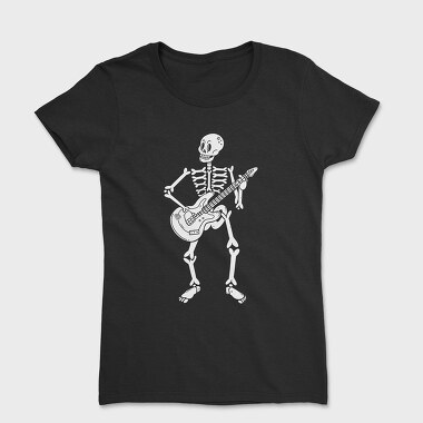 Guitar Skull, Women's T-Shirt