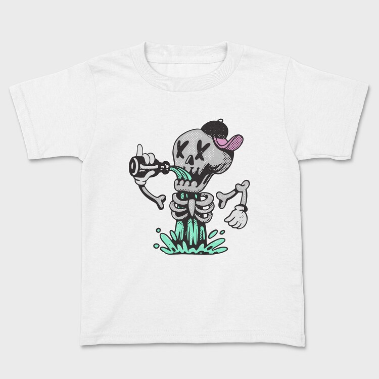 Halloween Retro Cartoon Character 5, Kids' T-Shirt
