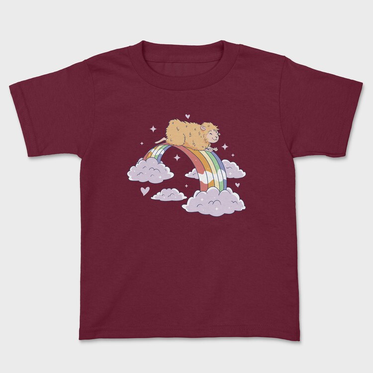 Hamster Rainbow, Kids' T-Shirt