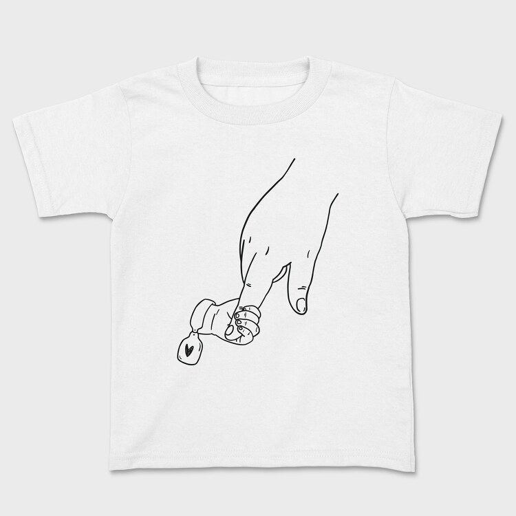 Hands Holding Baby, Детска Тениска