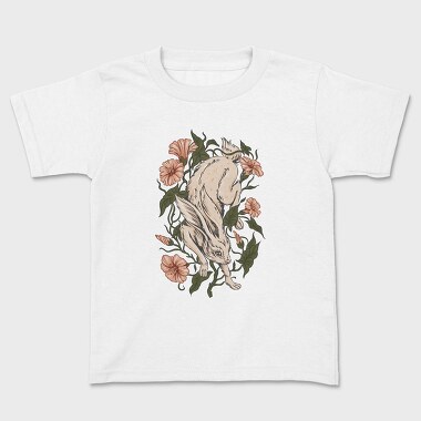 Hare Rabbit Ivy Flowers, Детска Тениска