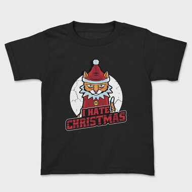 Hate Christmas, Kids' T-Shirt
