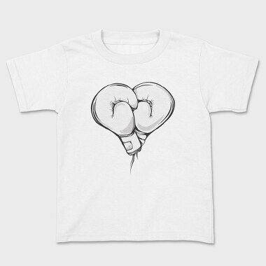 Heart Gloves Box, Kids' T-Shirt