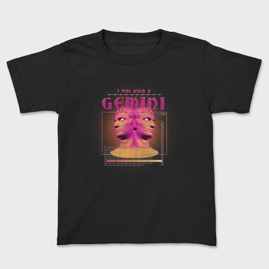 Horoscope Gemini, Kids' T-Shirt