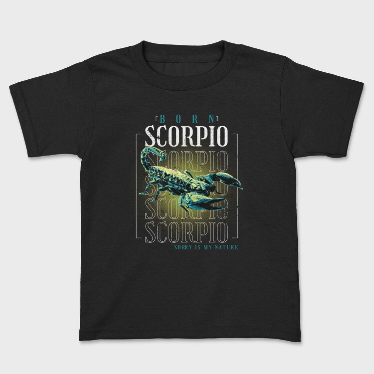 Horoscope Scorpion, Kids' T-Shirt