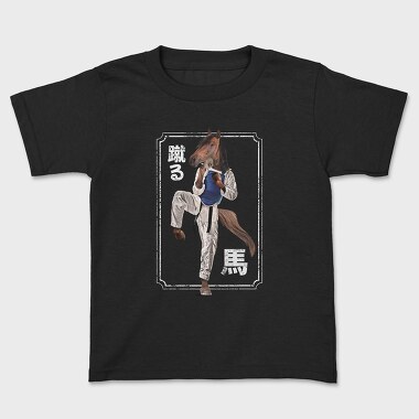 Horse Karate, Kids' T-Shirt