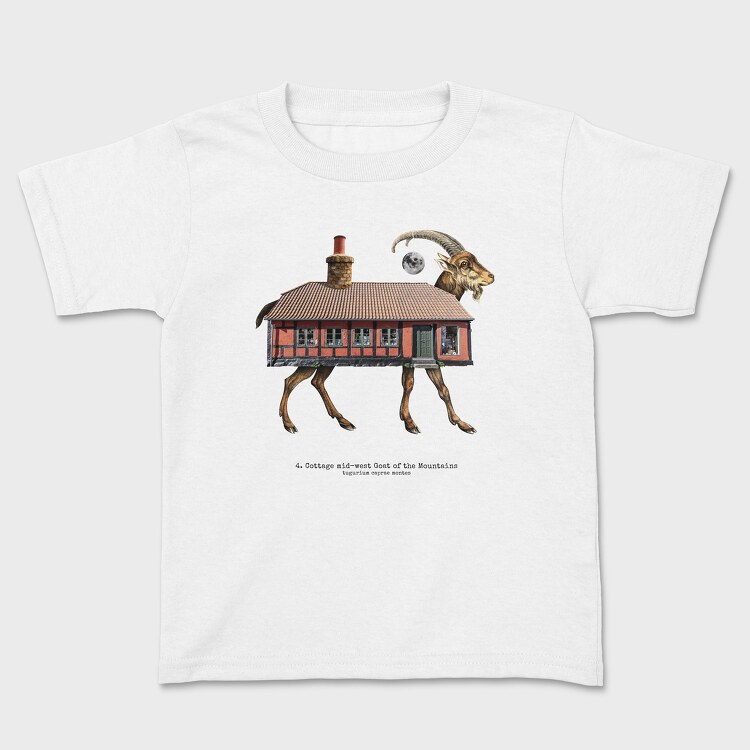 House Animal Goat, Kids' T-Shirt