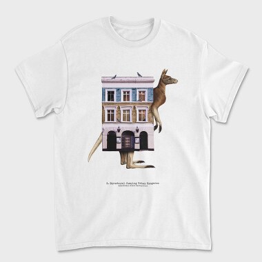 House Animal Kangaroo, Unisex Men's T-Shirt