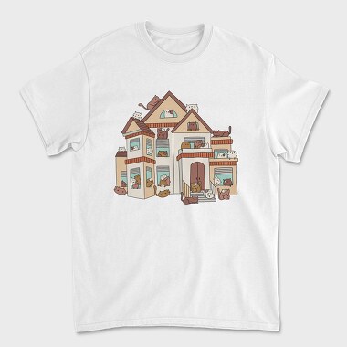 House Cats, Unisex Men's T-Shirt