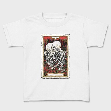 Hug Skeleton Card, Kids' T-Shirt