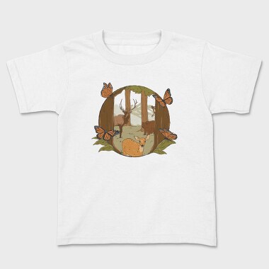 In the Woods, Kids' T-Shirt