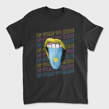 Is Time to Ride, Unisex Men's T-Shirt