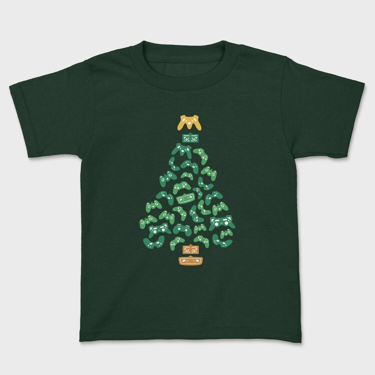 Joystick Tree, Kids' T-Shirt