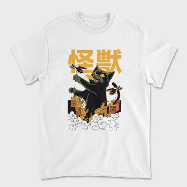 Kaiju Cat, Unisex Men's T-Shirt