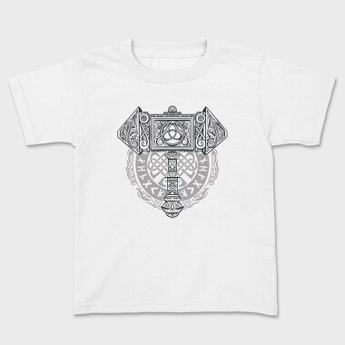 Knot Viking Mjolnir, Kids' T-Shirt