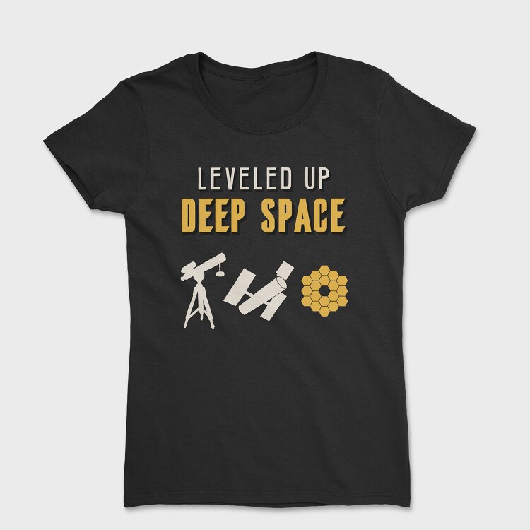 Leveled Up Telescopes, Women's T-Shirt