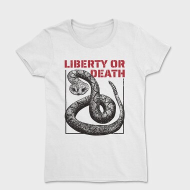Liberty or Death Snake, Women's T-Shirt