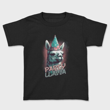 Llama Birthday Party, Kids' T-Shirt