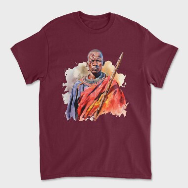 Maasai Warrior Masai, Unisex Men's T-Shirt