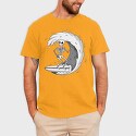 Man Hiking Forest, Women's T-Shirt