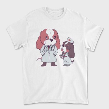 Medical Dogs, Unisex Men's T-Shirt