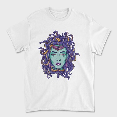 Medusa Face, Unisex Men's T-Shirt