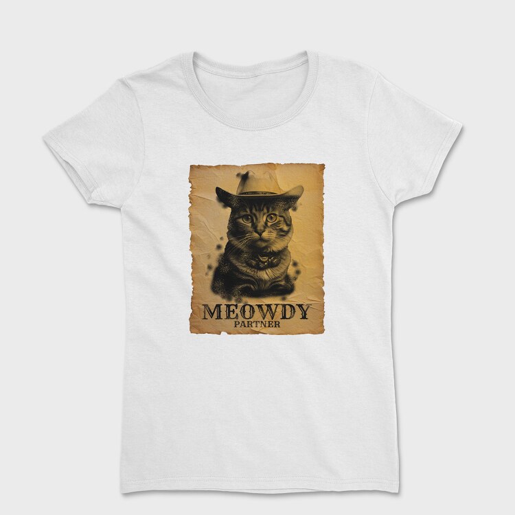 Meowdy Partner, Women's T-Shirt