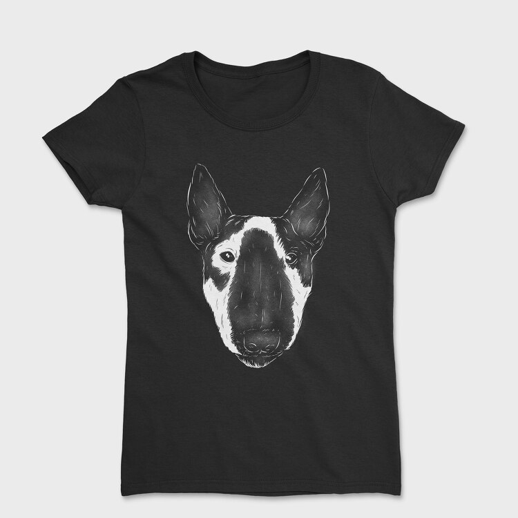 Miniature Bull Terrier, Women's T-Shirt