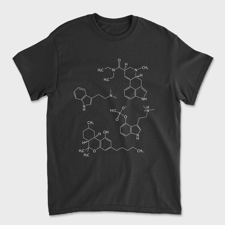 Molecules, Унисекс Мъжка Тениска