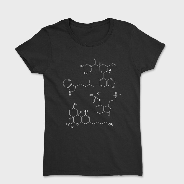 Molecules, Women's T-Shirt