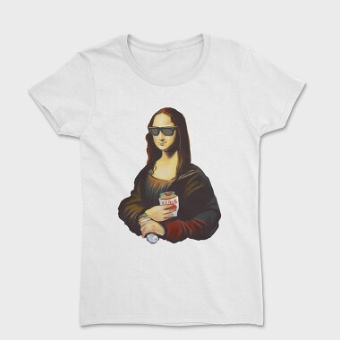 Monalisa Painting Kebab, Women's T-Shirt