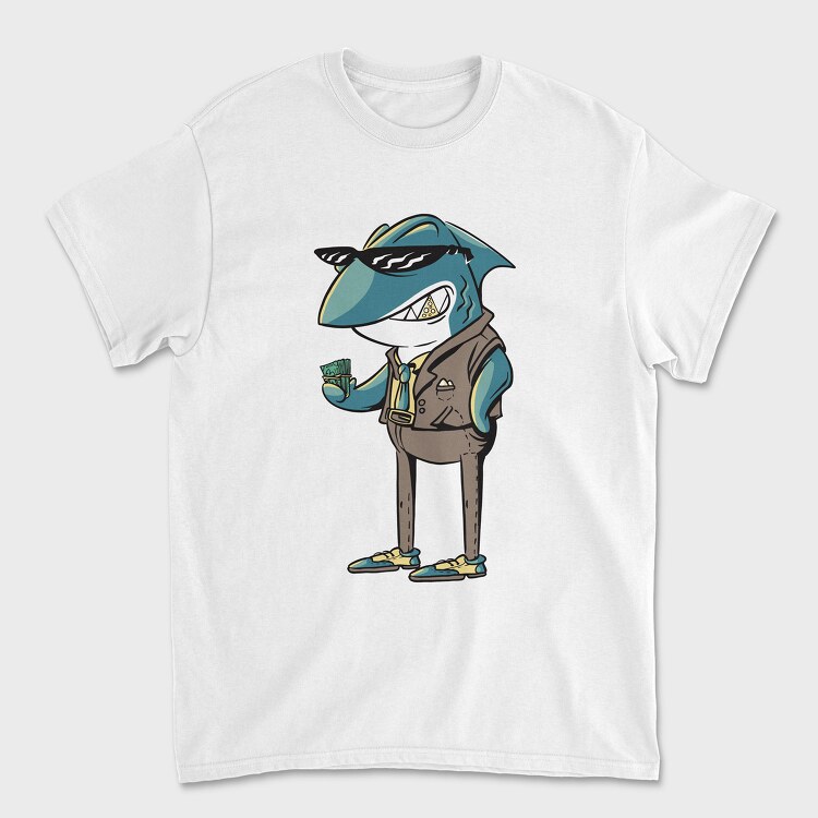 Money Shark, Унисекс Мъжка Тениска