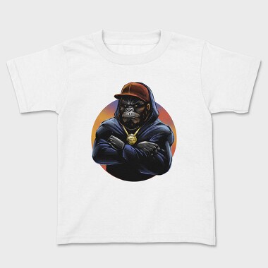 Monkey Chain Hoodie, Kids' T-Shirt