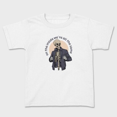 Skelletonj Acket, Kids' T-Shirt