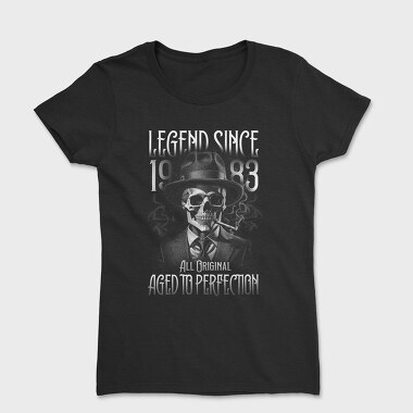 Skull Aged Monochrome, Women's T-Shirt