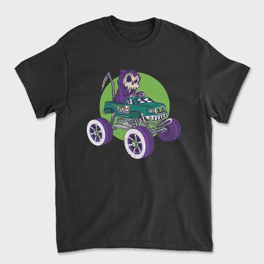 Skull Monstertruck, Unisex Men's T-Shirt