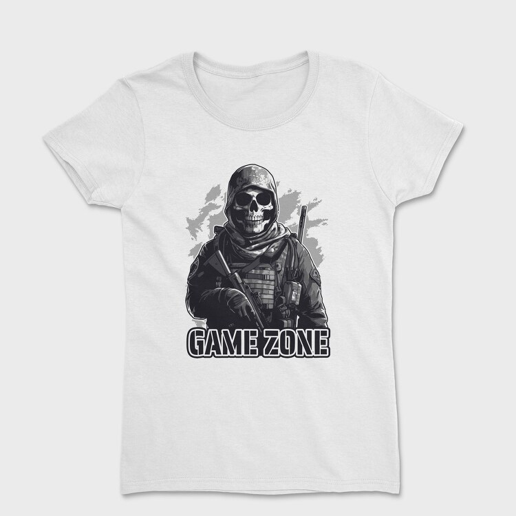 Skull Soldier Game, Women's T-Shirt