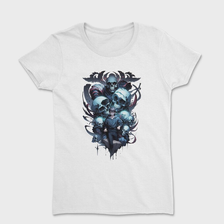 Skulls and Boy, Дамска Тениска