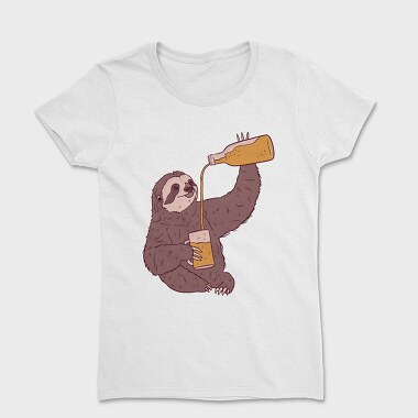 Sloth Beer, Women's T-Shirt